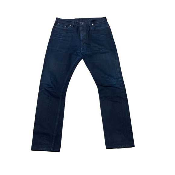 3sixteen NT-120x Narrow Taper Rinsed Shadow Kibata Selvedge Denim Jeans 33 X 31